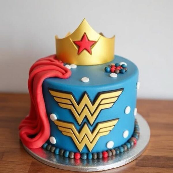 WONDER WOMAN CAKE