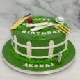CRICKET THEME BIRTHDAY CAKE