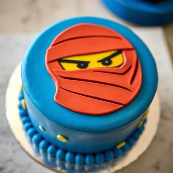 NINJAGO BLUE CAKE