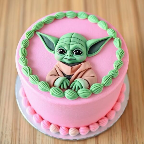 YODA PICTURE CAKE
