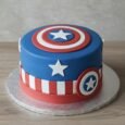 CAPTAIN AMERICA CAKE
