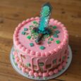 MINECRAFT PINK CAKE