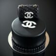 CHANEL BLACK CAKE