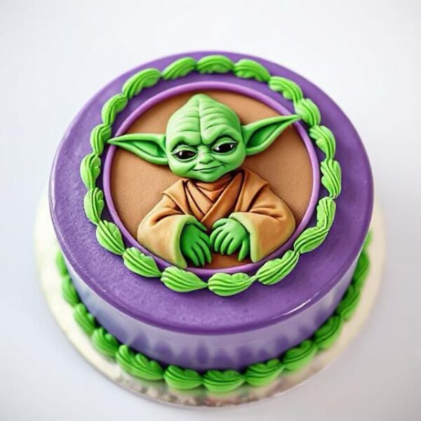 YODA PICTURE CAKE