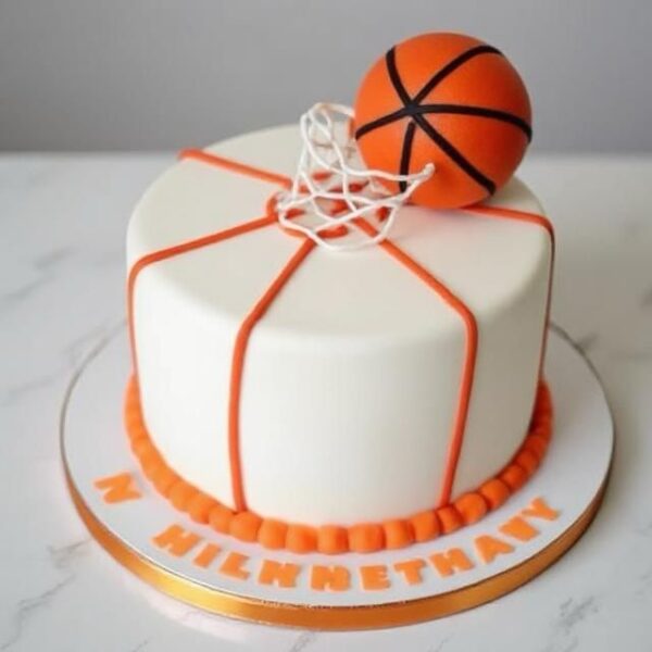 BASKETBALL CAKE