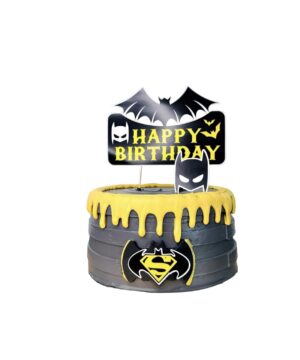 Batman Theme Cake