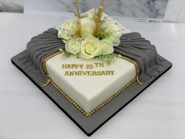 25th ANNIVERSARY CAKE