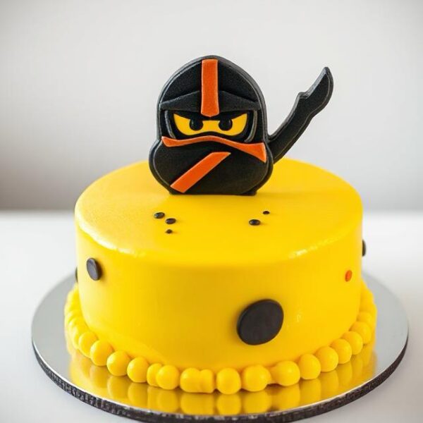 NINJAGO YELLOW CAKE