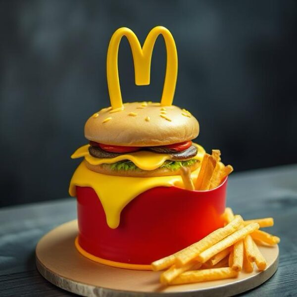 McDONALD'S CAKE