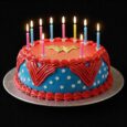 WONDER WOMAN CAKE
