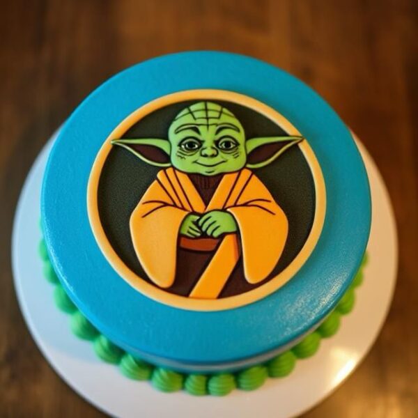 YODA PICTURE CAKE