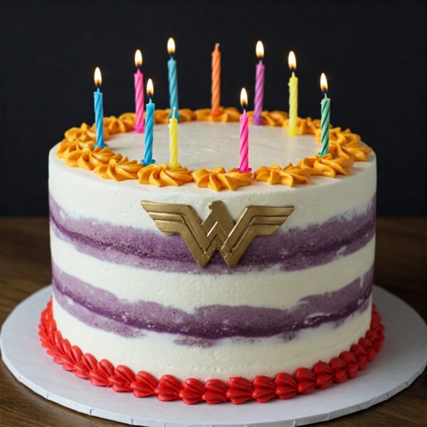 WONDER WOMAN CAKE
