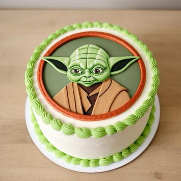 YODA PICTURE CAKE