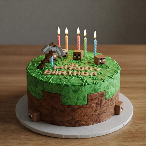MINECRAFT CAKE
