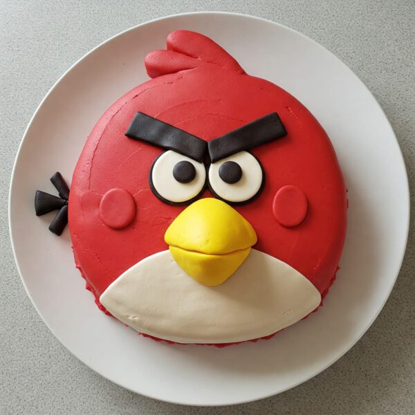 ANGRY BIRD CAKE