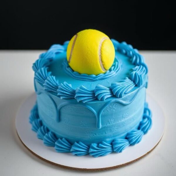 TENNIS BALL CAKE