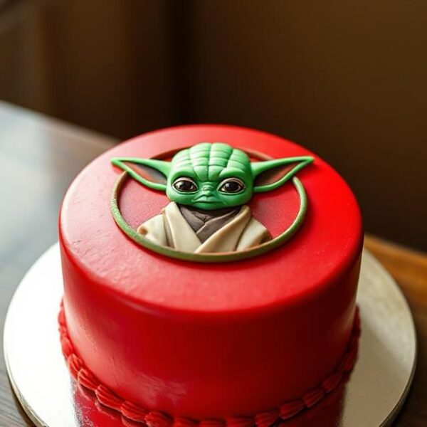 YODA PICTURE CAKE