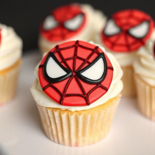 Spiderman cupcakes