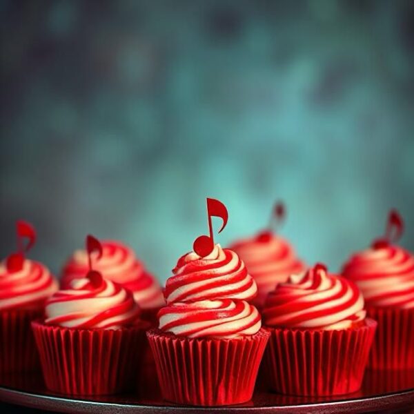 Music cupcakes