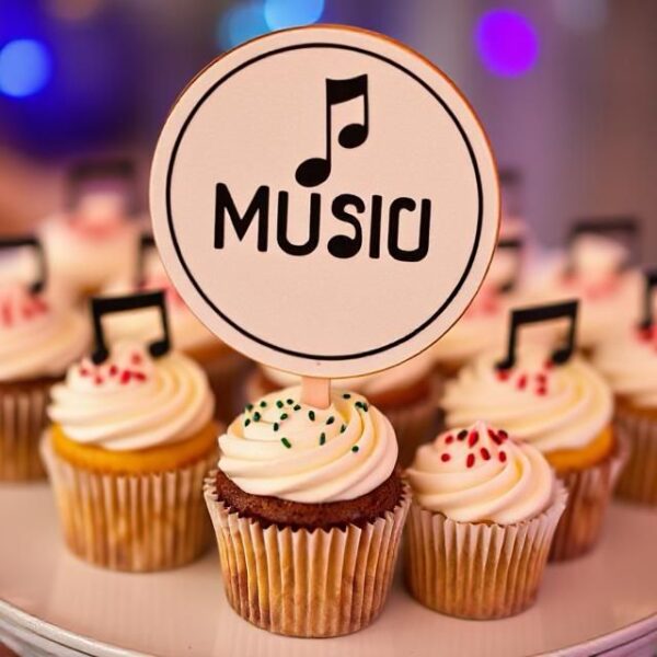 Music cupcakes