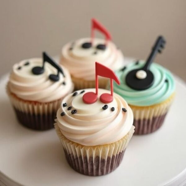 Music cupcakes
