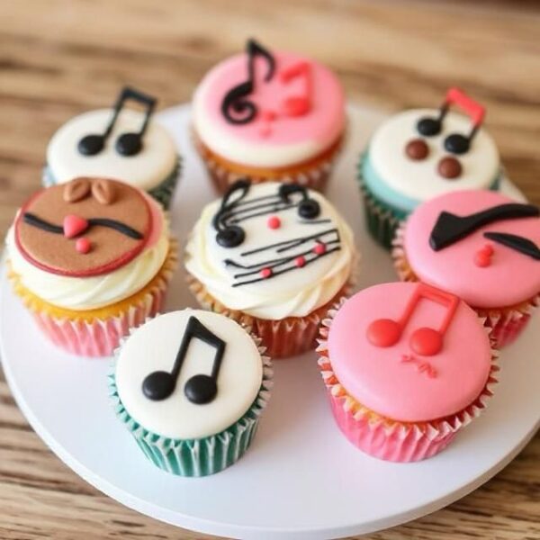 Music cupcakes