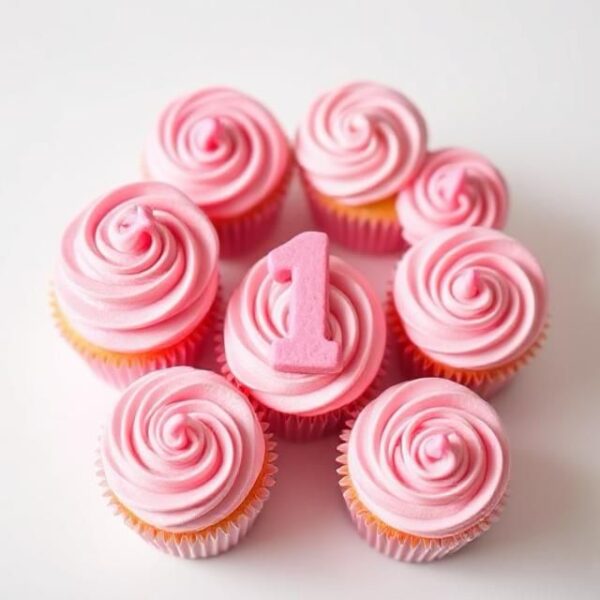 1st birthday cupcakes