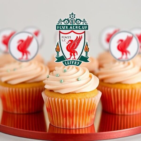 Liverpool fc cupcakes