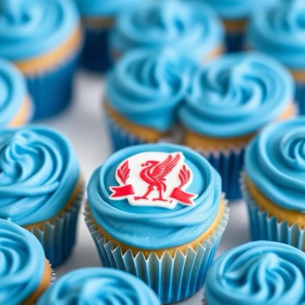 Liverpool fc cupcakes