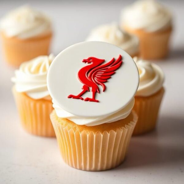 Liverpool fc cupcakes