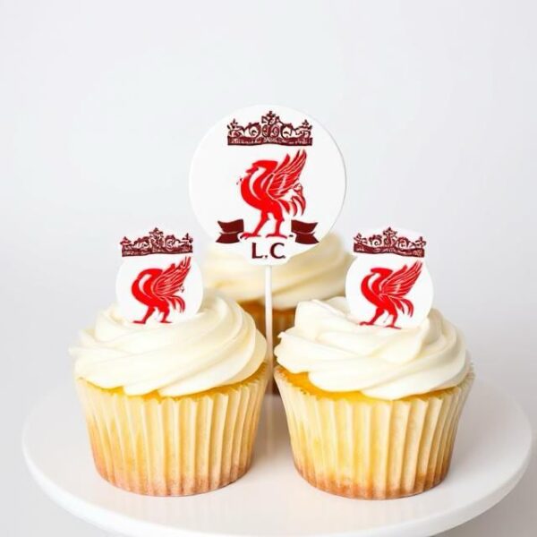 Liverpool fc cupcakes