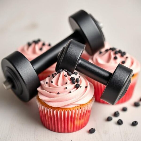 Gym cupcakes