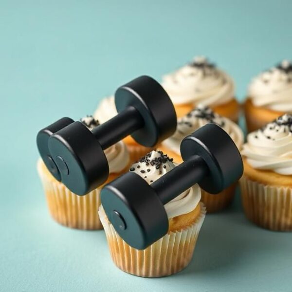 Gym cupcakes