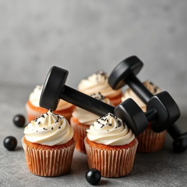 Gym cupcakes