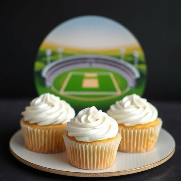 Football cupcakes