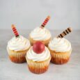 Cricket cupcakes
