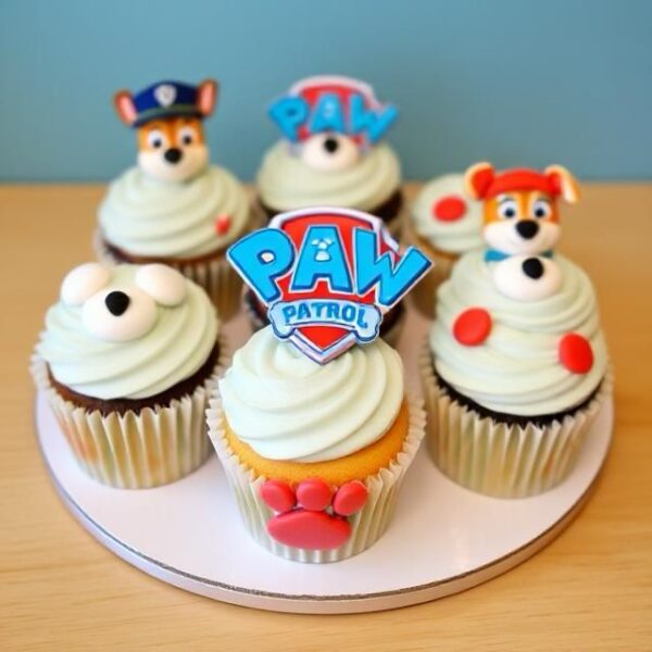 Paw patrol cupcakes