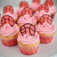 Basketball cupcakes