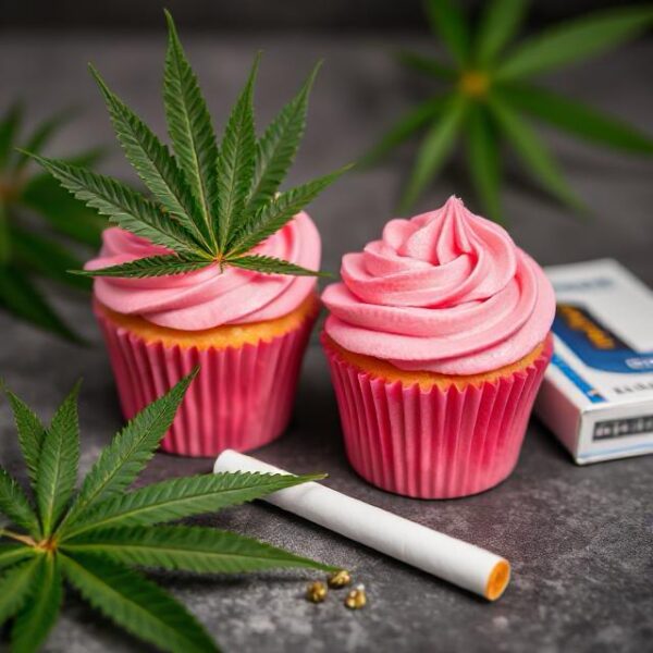 Weed cupcakes