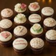 Anniversary cupcake