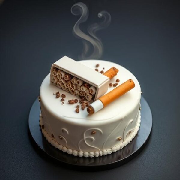 WEED CIGAR CAKE