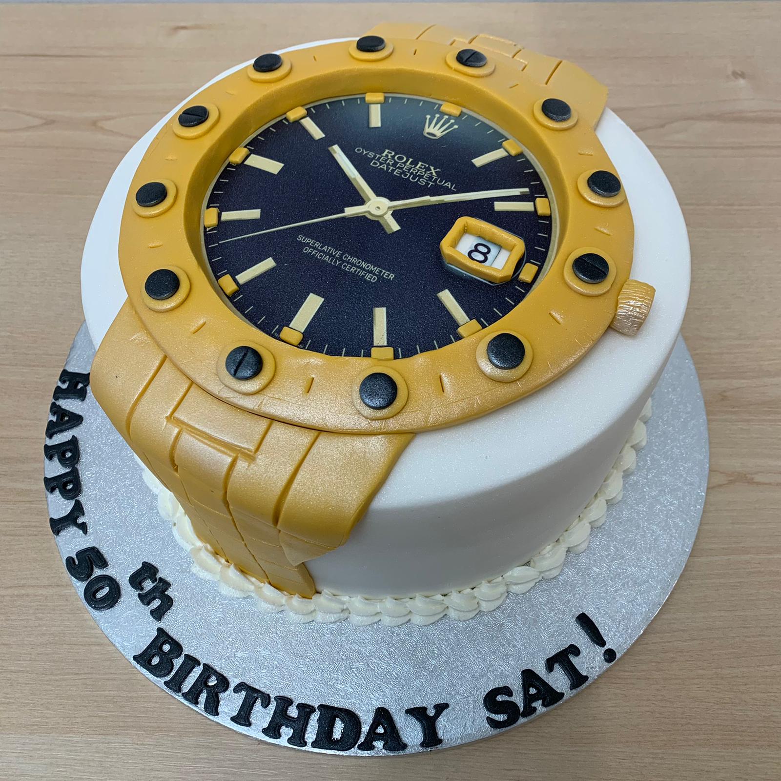 ROLEX WATCH CAKE