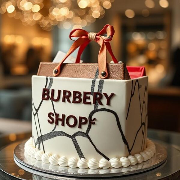 BURBERRY BAG CAKE