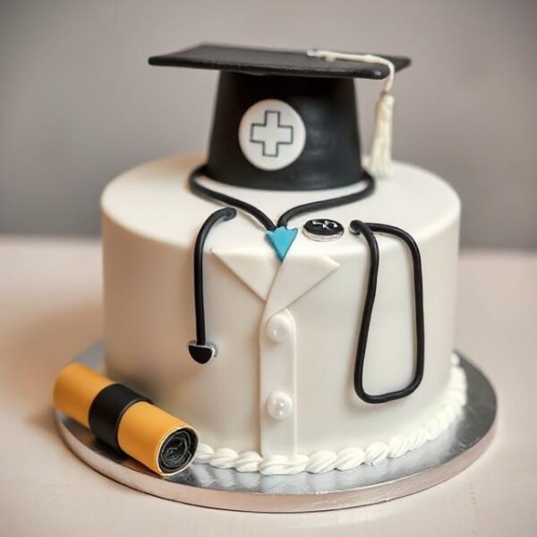DOCTOR GRADUATION CAKE
