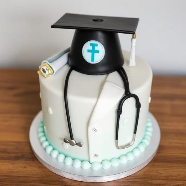 DOCTOR GRADUATION CAKE