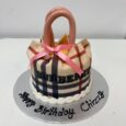 BURBERRY BAG CAKE