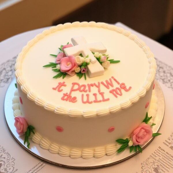 FIRST HOLY COMMUNION CAKE