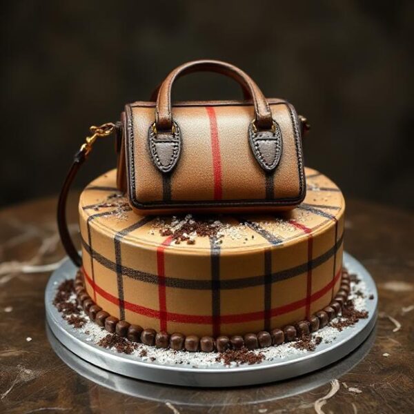 BURBERRY BAG CAKE
