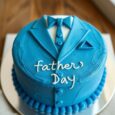FATHER'S DAY BLUE SUIT CAKE