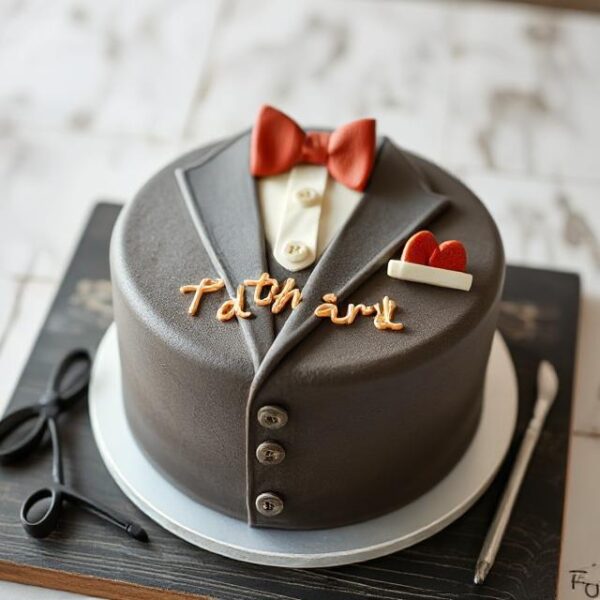 FATHER'S DAY SUIT CAKE